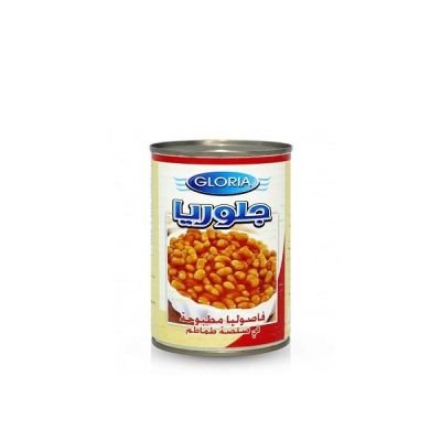 فاصوليا بالطماطم جلوريا 24*400جم