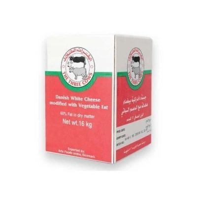 جبنة فيتا بيضاء بقرات ثلاث 1*16ك