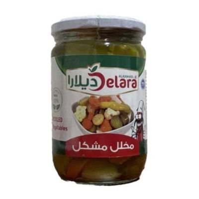 مخلل مشكل ديلارا 660/350ج*12