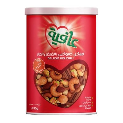 مشكل ديلوكس بالفلفل الحار عافية 450 جم *12