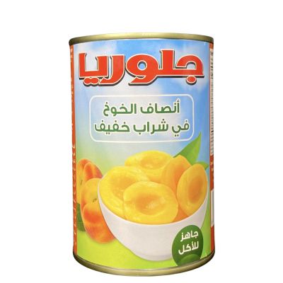 خوخ جلوريا انصاف 24×425 جم